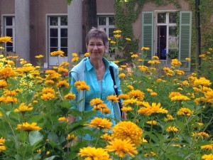 Christine im Liebermann-Garten